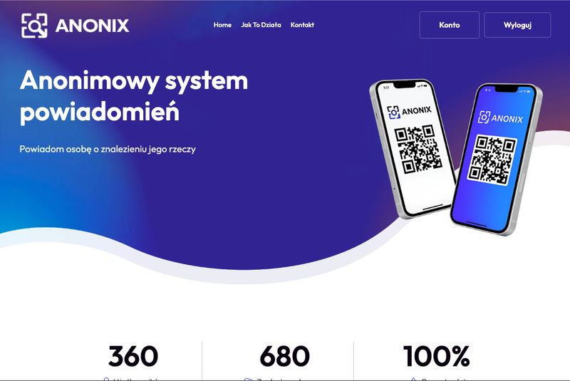 Anonix - autorski system powiadomień
